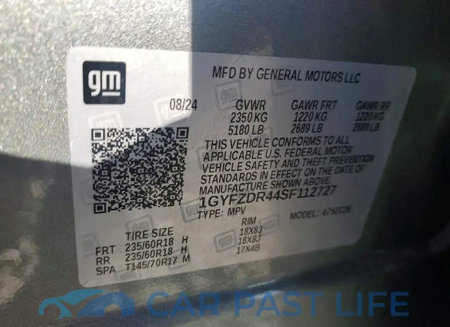 1GYFZDR44SF112727# 13