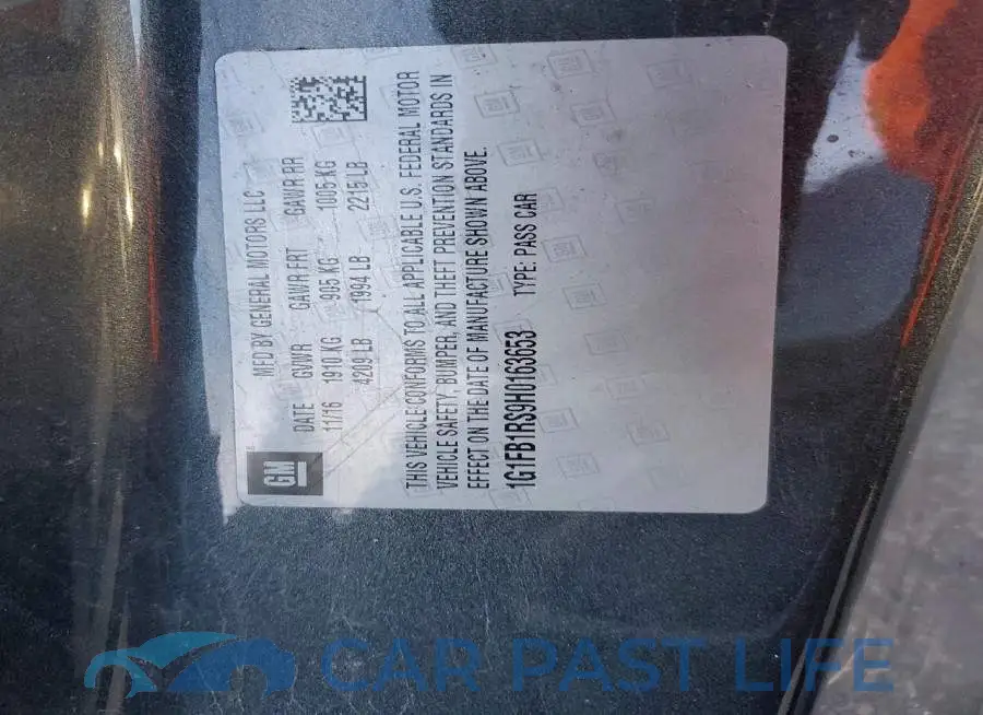 1G1FB1RS9H0163653# 12