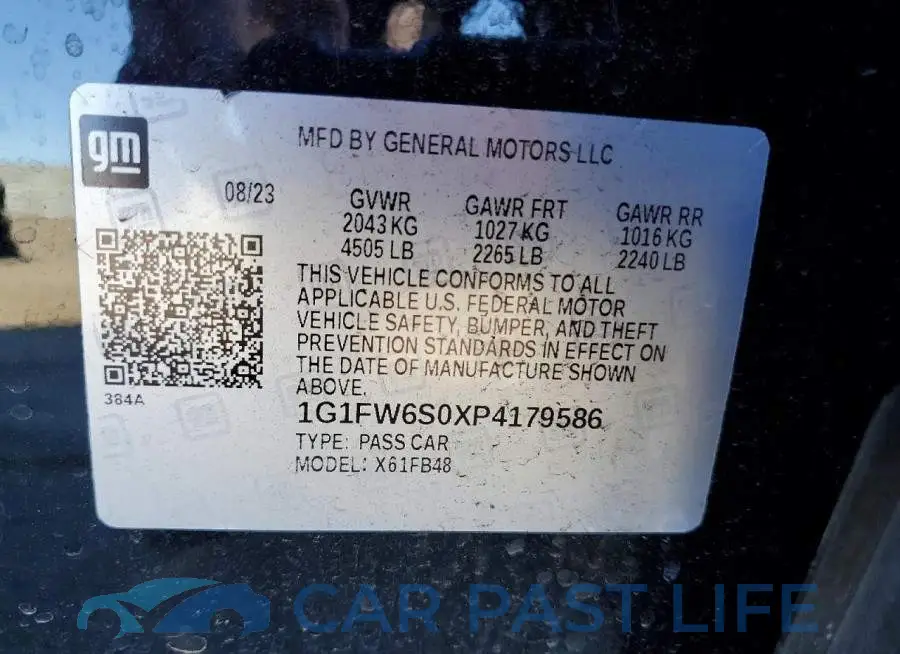 1G1FW6S0XP4179586# 12