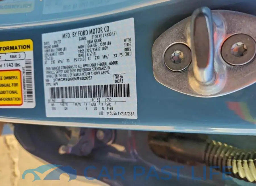 3FMCR9B68NRE02652# 14