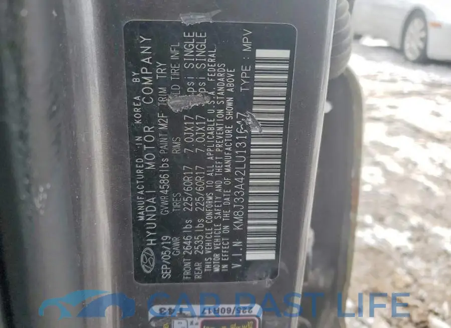 KM8J33A42LU131647# 13