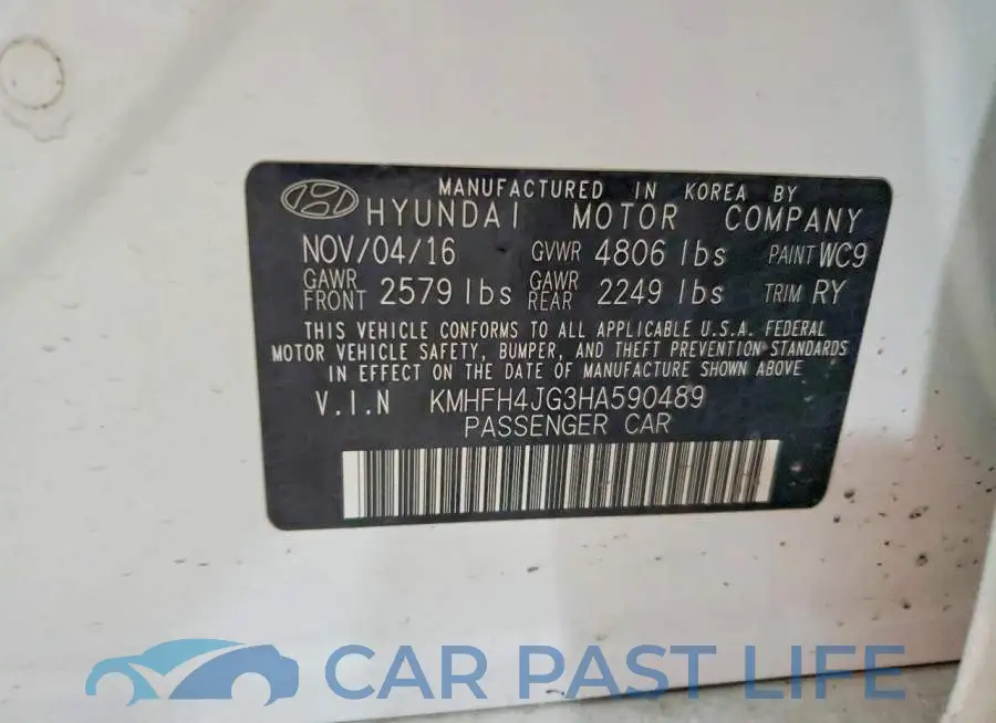 KMHFH4JG3HA590489# 12