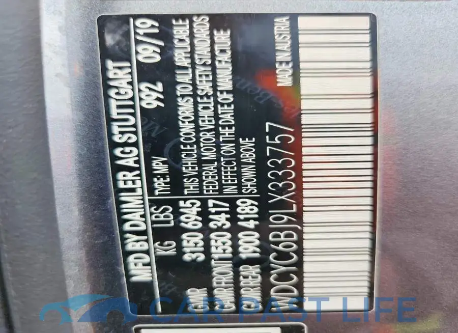 WDCYC6BJ9LX333757# 14