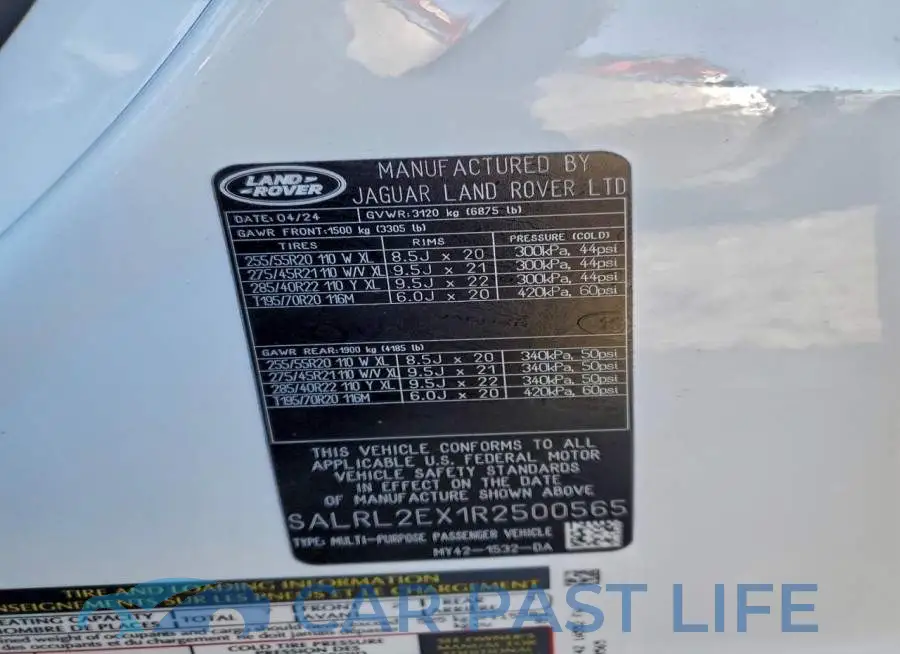 SALRL2EX1R2500565# 14