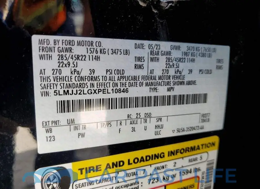 5LMJJ2LGXPEL10846# 14