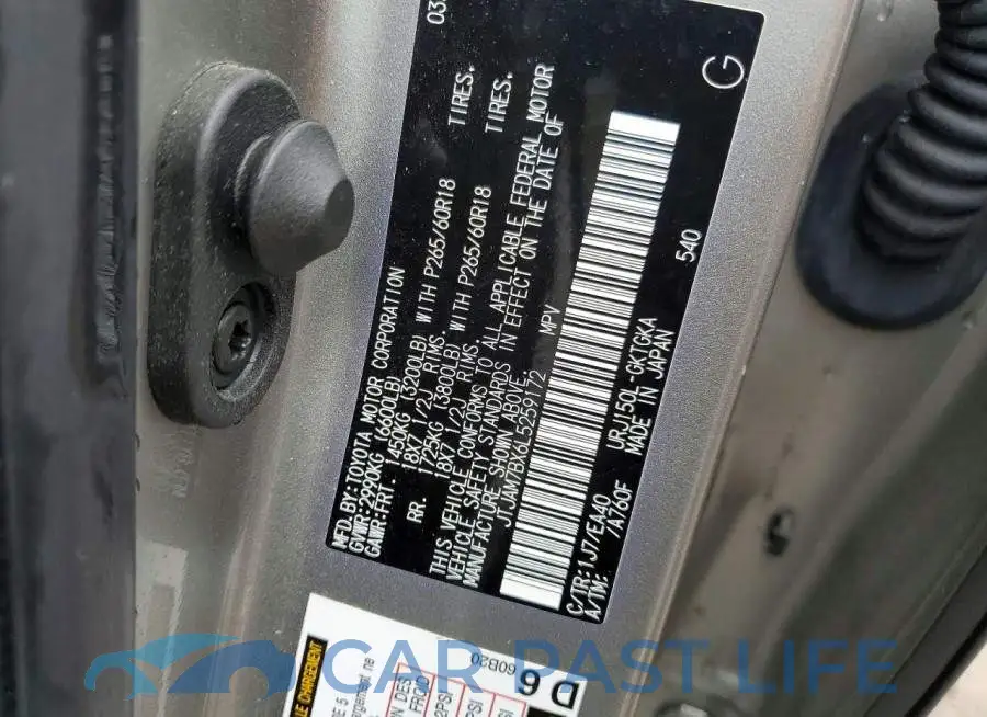 JTJAM7BX6L5259172# 13