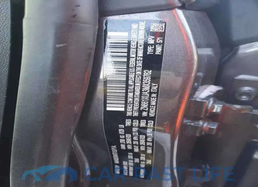 ZN661XUA3MX359762# 13