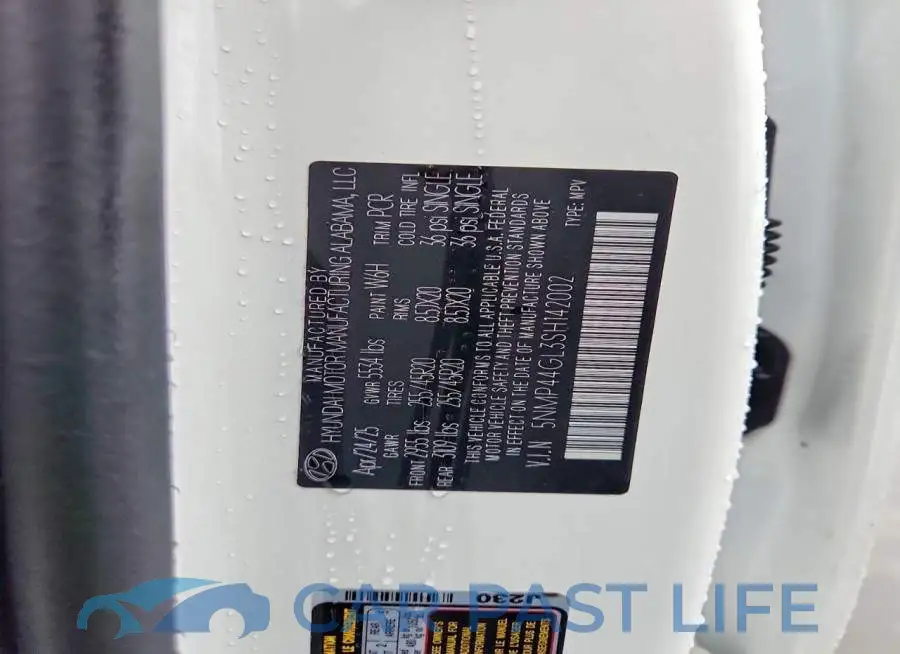 5NMP44GL3SH142002# 14