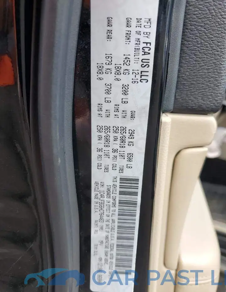 1C4RJFBG6HC764463# 13