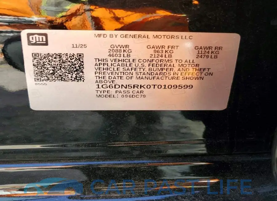 1G6DN5RK0T0109599# 13