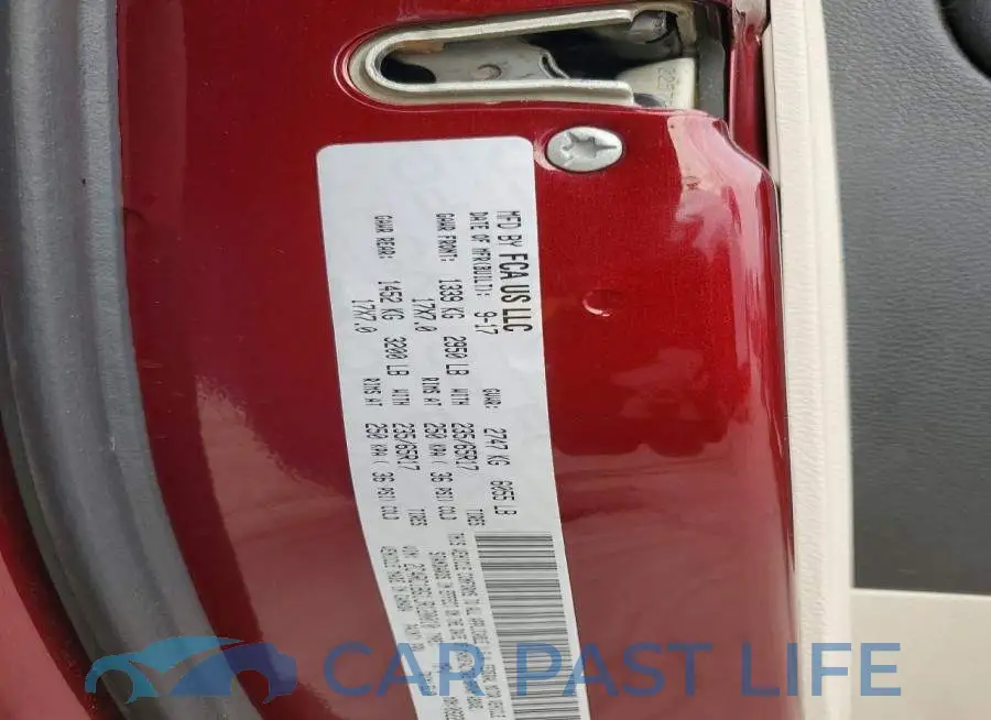 2C4RC1BG1JR120010# 13