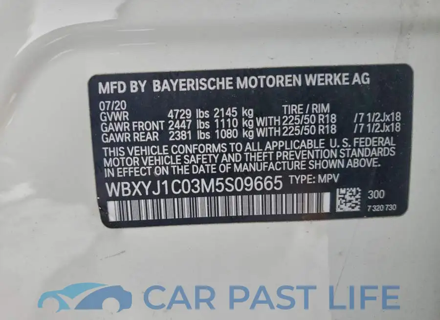 WBXYJ1C03M5S09665# 13