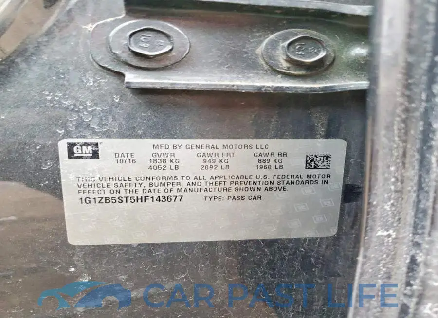 1G1ZB5ST5HF143677# 12
