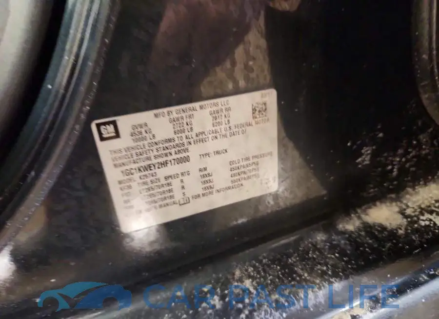 1GC1KWEY2HF170000# 12