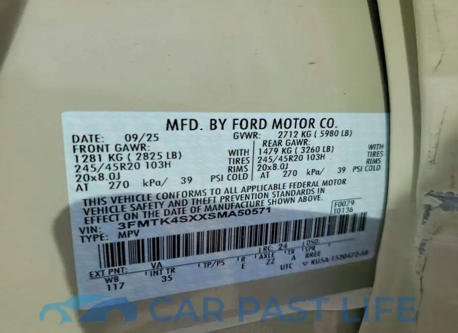 3FMTK4SXXSMA50571# 13