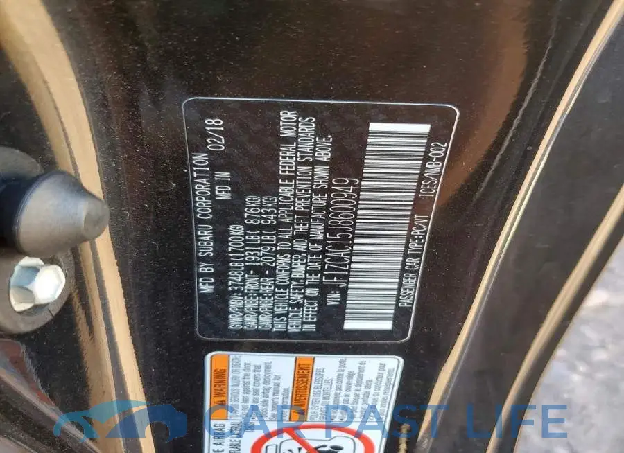 JF1ZCAC15J8600949# 12
