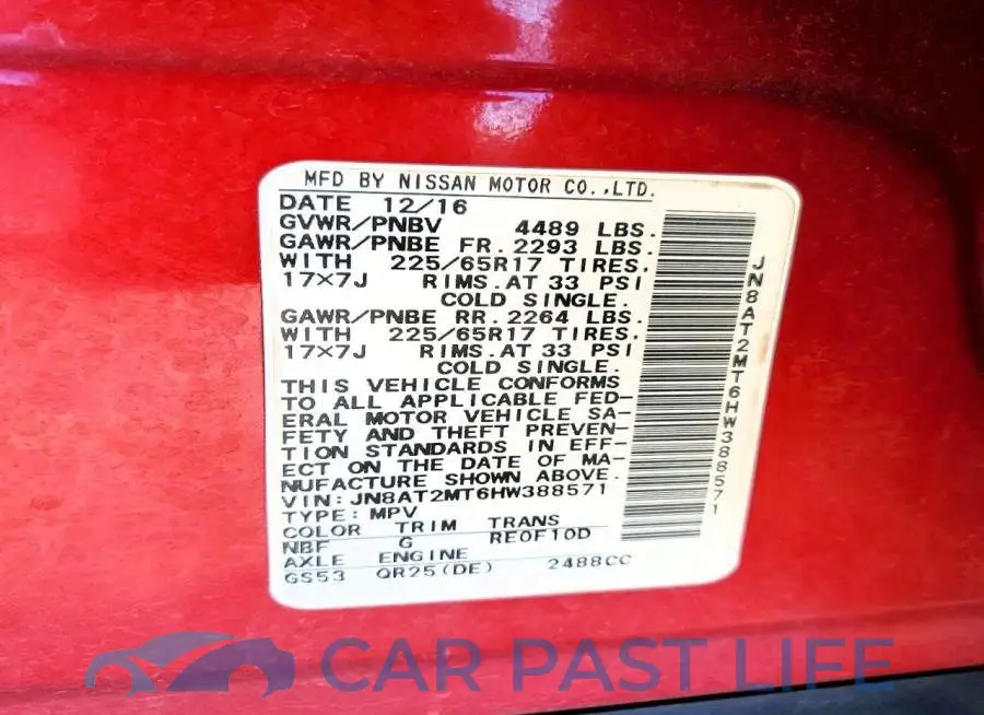JN8AT2MT6HW388571# 13