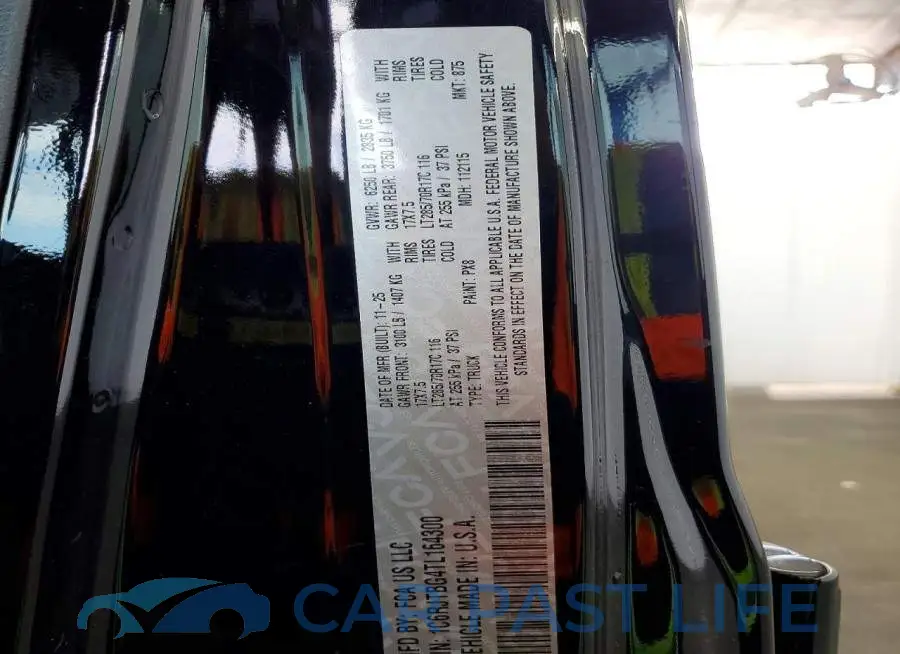 1C6RJTBG4TL164300# 13