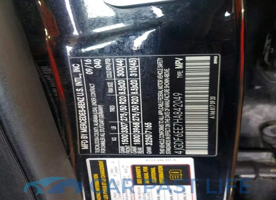4JGDF6EE7HA842049# 14