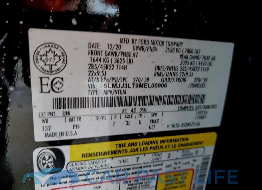 5LMJJ3LT9MEL00906# 14