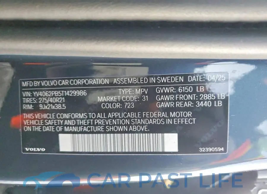 YV4062PB5T1429986# 13