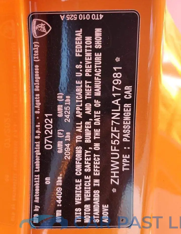 ZHWUF5ZF7NLA17981# 13
