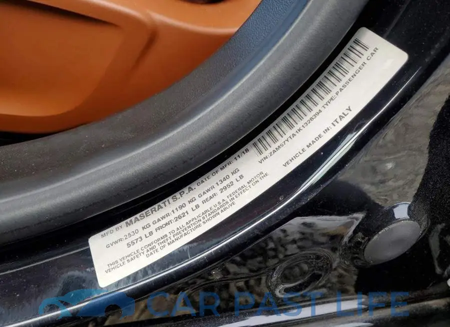 ZAM57YTA1K1328394# 12