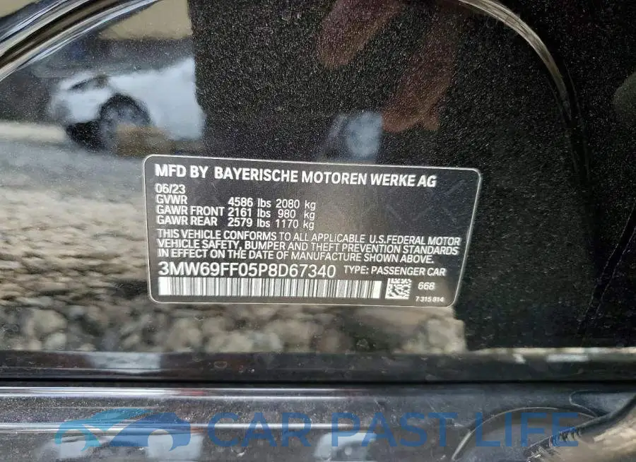 3MW69FF05P8D67340# 12