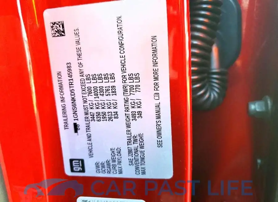 1GNS6NKD5TR145983# 13