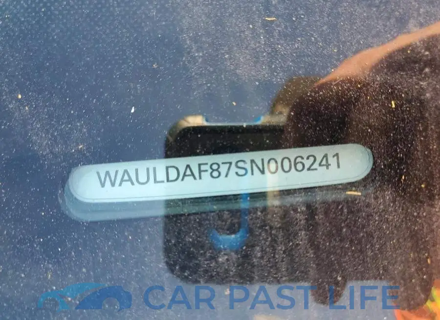 WAULDAF87SN006241# 12