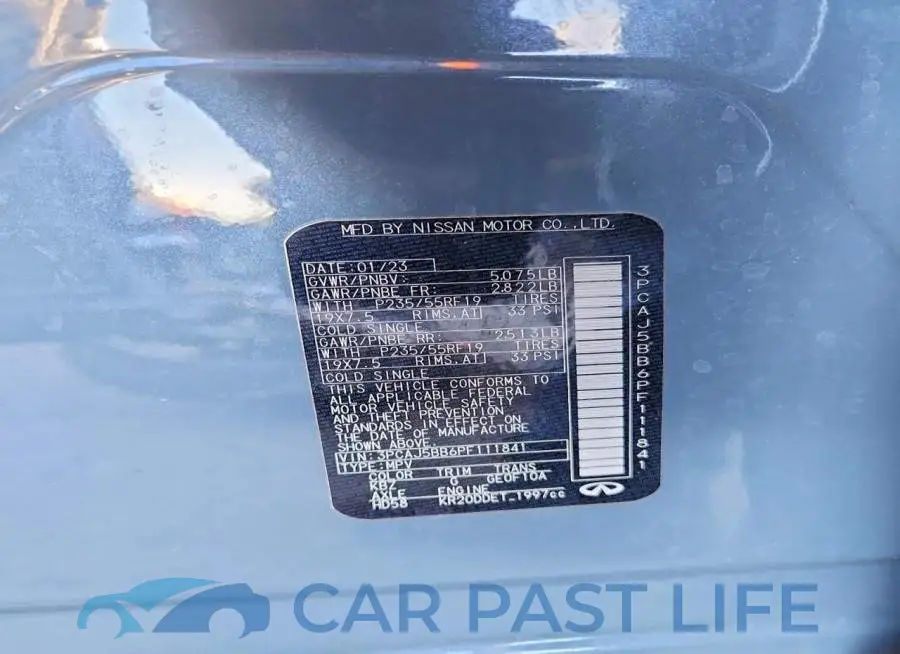 3PCAJ5BB6PF111841# 13