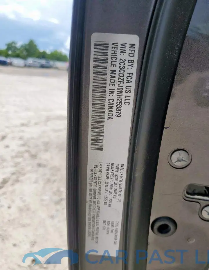 2C3CDZFJ0NH253879# 13