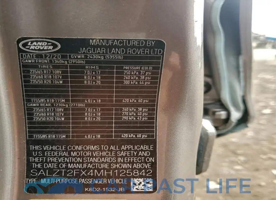 SALZT2FX4MH125842# 13