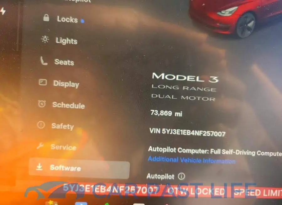 5YJ3E1EB4NF257007# 9