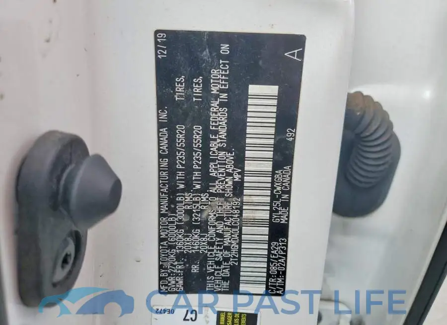 2T2HGMDA0LC048192# 14
