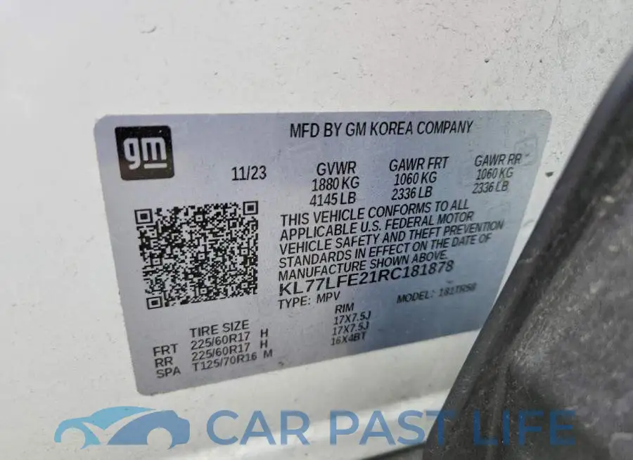KL77LFE21RC181878# 14