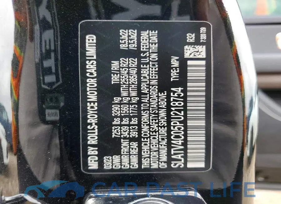 SLATV4C05PU218754# 12