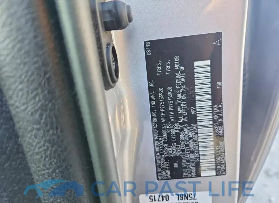 5TDKY5G12JS072040# 13