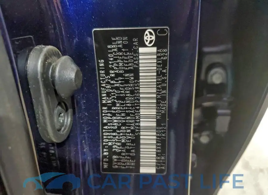 5YFB4MDE4TP365852# 13