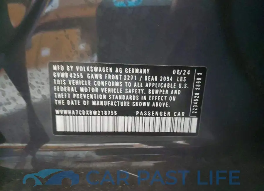 WVWHA7CDXRW218755# 12