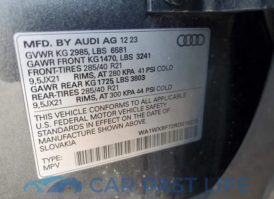 WA1WXBF72RD010275# 13