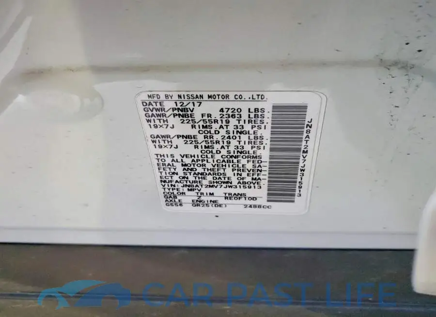 JN8AT2MV7JW315913# 13