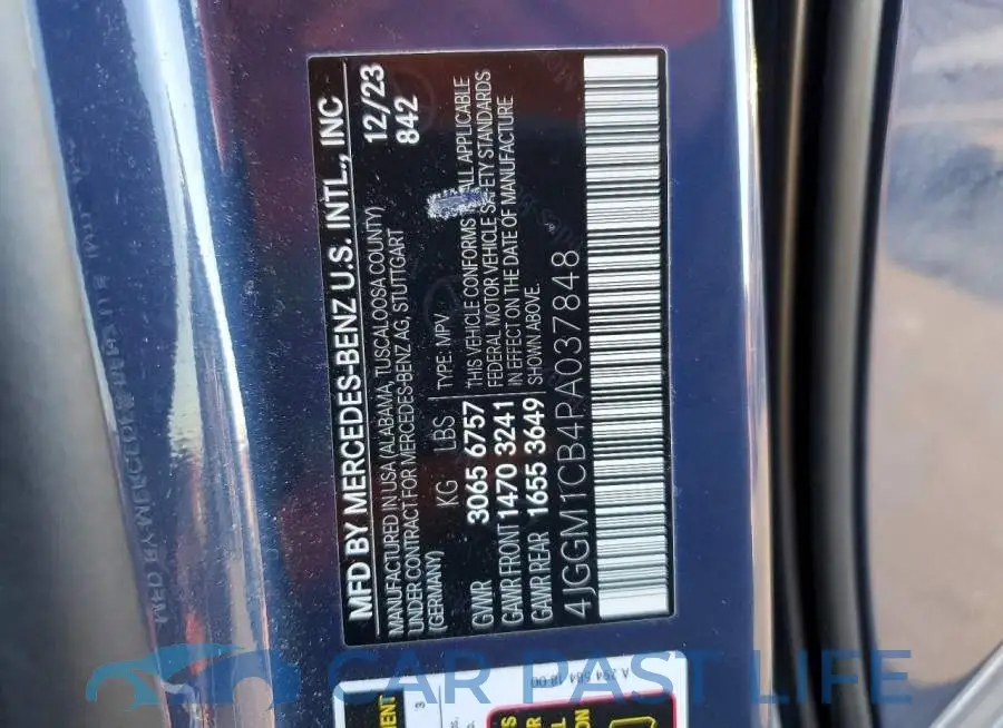4JGGM1CB4PA037848# 13