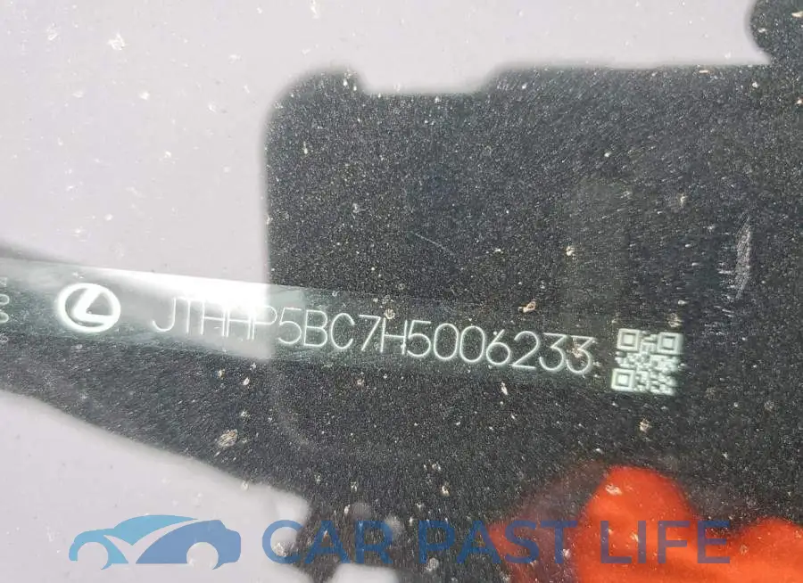 JTHHP5BC7H5006233# 12