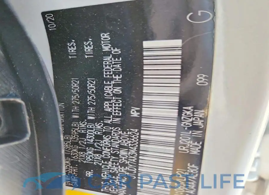 JTJDY7AX3M4336624# 7