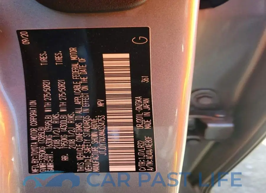 JTJDY7AX4M4334753# 13