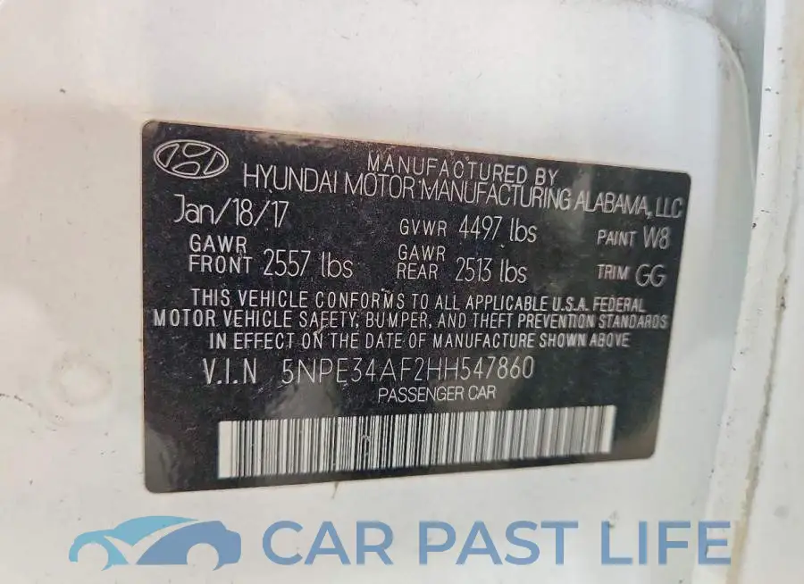 5NPE34AF2HH547860# 12