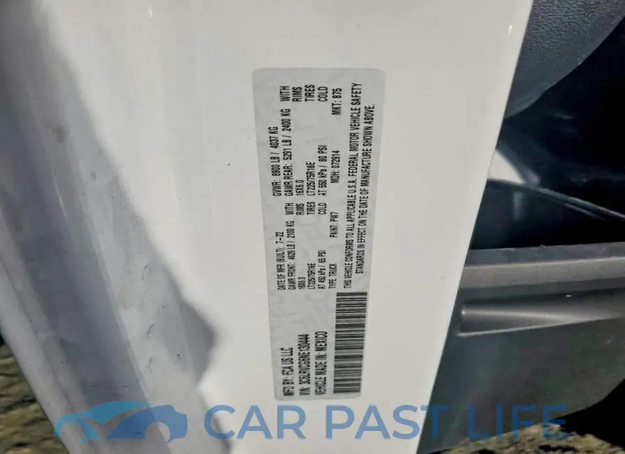 3C6LRVCG6NE130444# 13