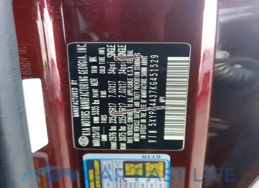 5XYPG4A37KG451529# 9