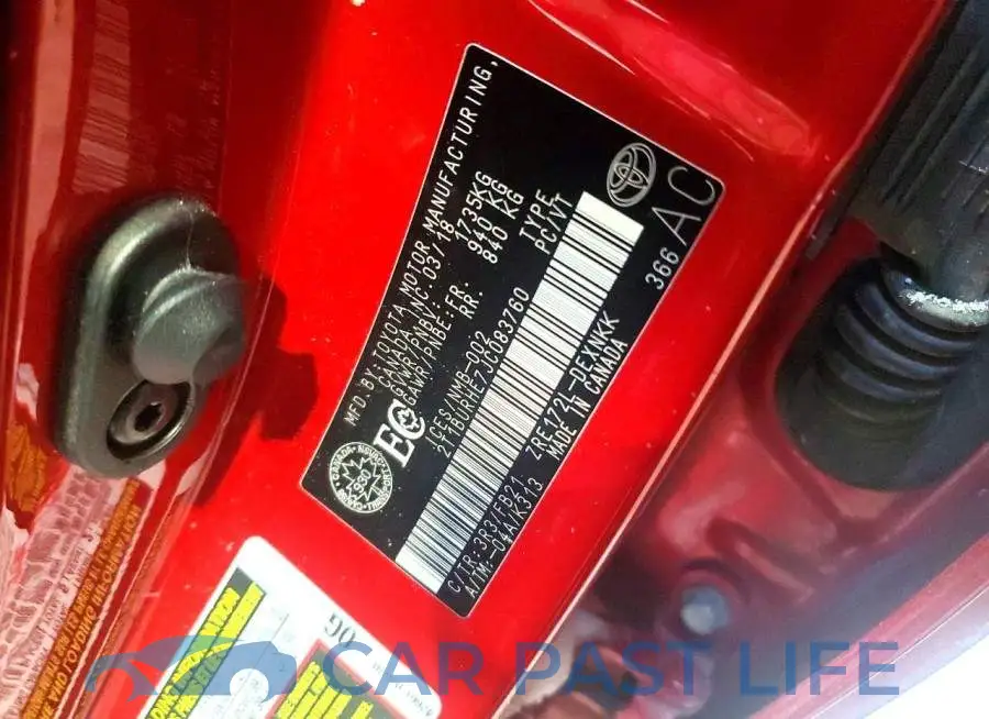 2T1BURHE7JC083760# 13